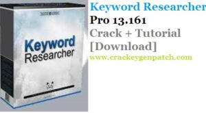 Keyword Researcher Pro 13.161 Crack + Tutorial [Download]