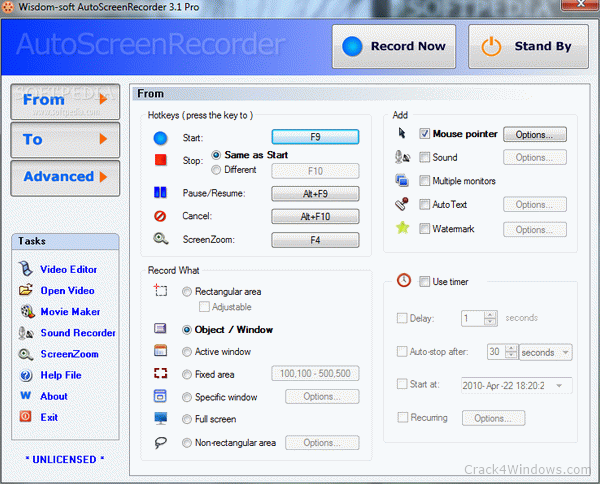 AutoScreenRecorder Pro 5.0.781 Crack With Serial Key 2023 Free