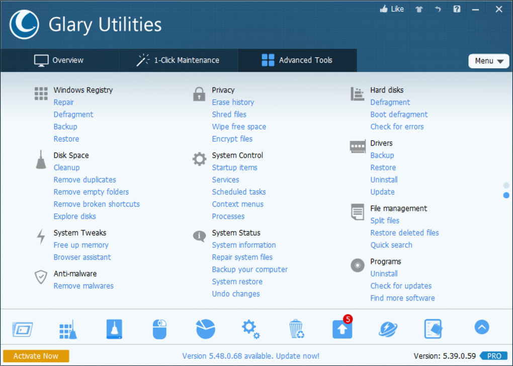Glary Utilities Pro 6.2.0.5 Crack With License Key 2024 Download