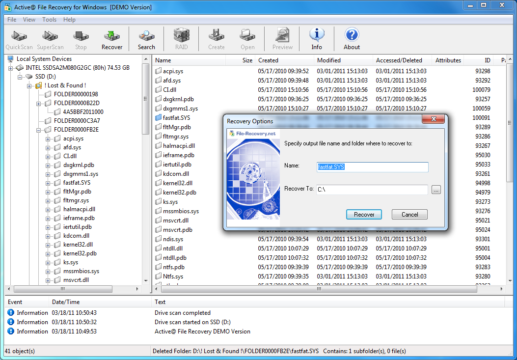 Active File Recovery 22.0.7 Crack With Serial Key 2022 Free Download