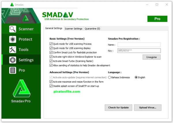 Smadav Pro 2022 14.8.1 Crack With Registration Key Free Download