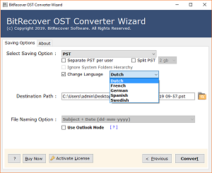 BitRecover OST Converter Wizard 12.5 Crack