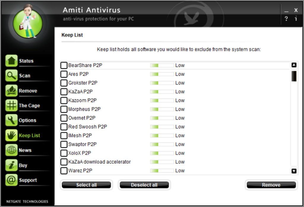 NETGATE Amiti Antivirus 25.0.810 Crack With Keygen 2022 Free