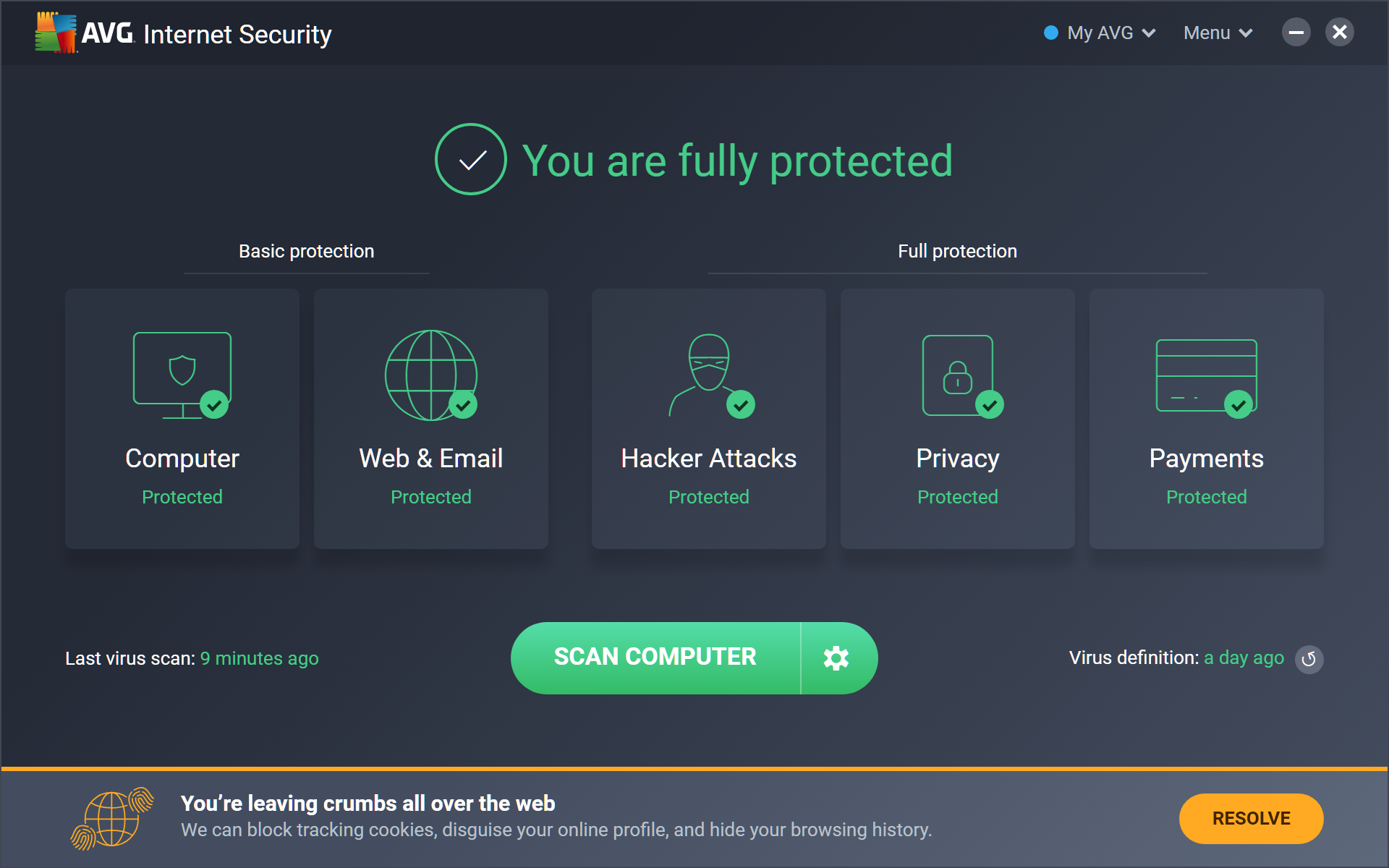 AVG Internet Security 22.6 Crack With License Key 2022 Free